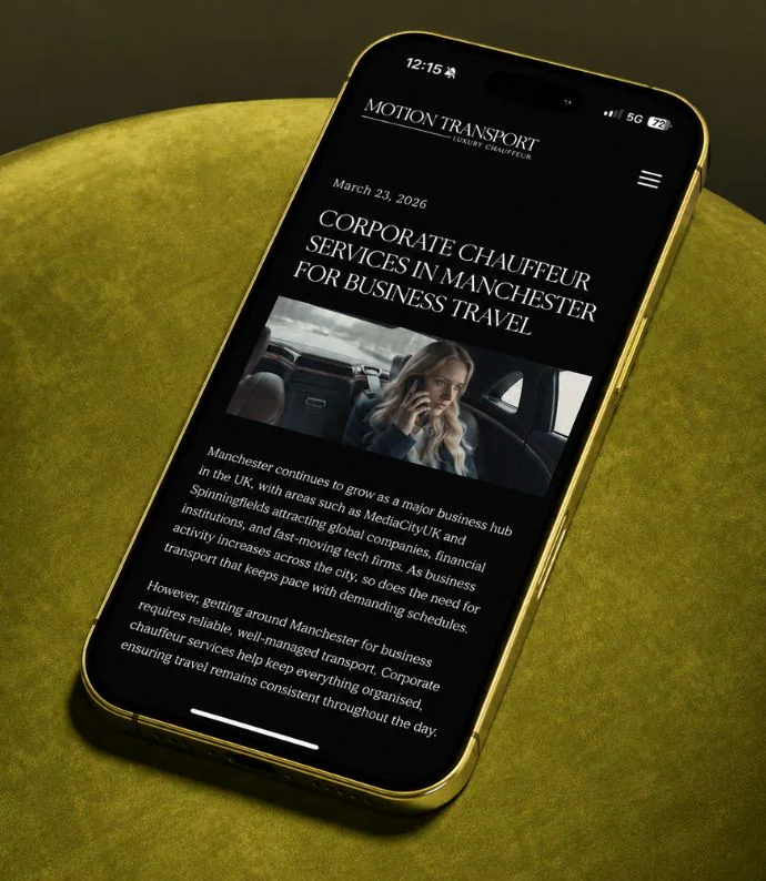 SEO article shown on a phone screen